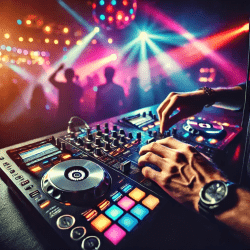 DJ Equipment and lighting