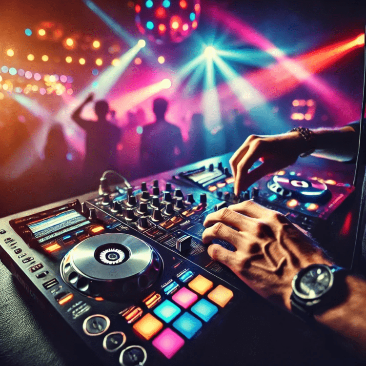 DJ Equipment and lighting