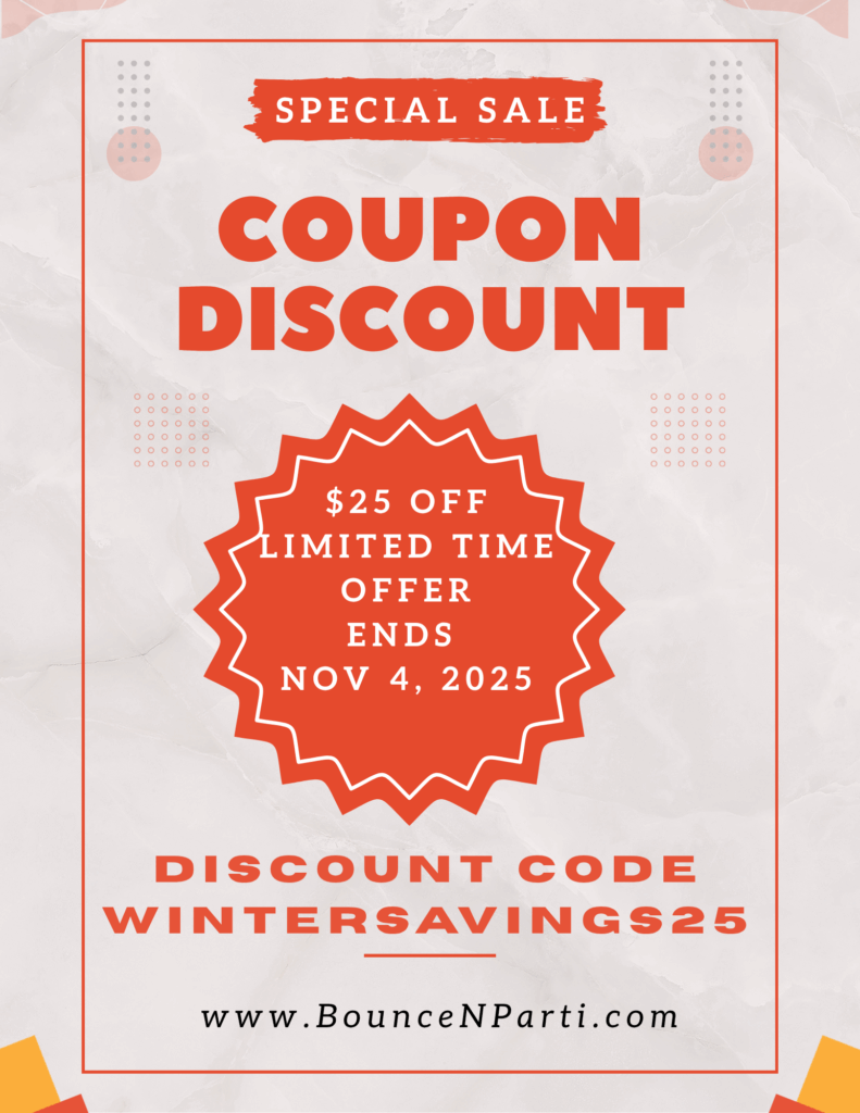 bounce house discount